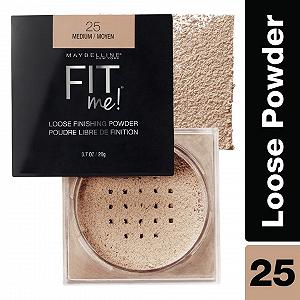 Пудра MAYBELLINE Fit Me! Розсипчаста Завершальна - Середній synthetic.ua - Фото 1