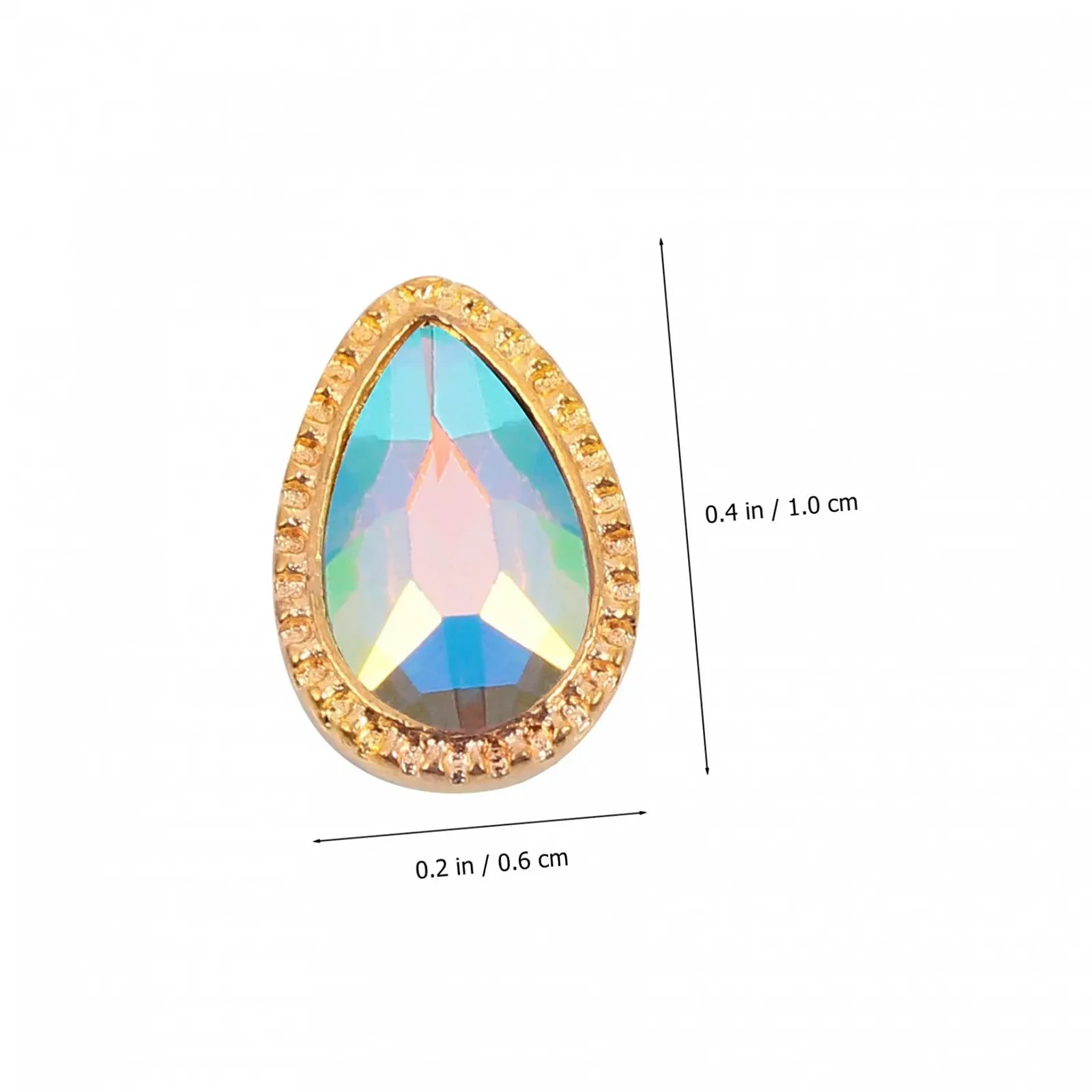 Стрази Краплеподібної форми 30шт., фото №4