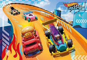 Пазл Clementoni Supercolor Hot Wheels 28523 24 Maxi деталі 62 x 42 см від 3 років synthetic.ua - Фото 1