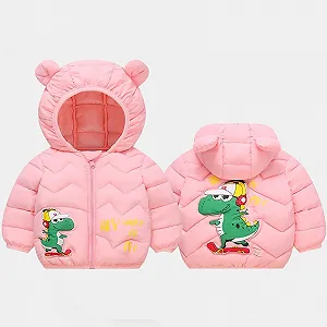 Зимняя куртка MNSWR для девочек и мальчиков Легкая теплая стеганая куртка-пальто для детей Удобная мягкая synthetic.ua - Фото 1