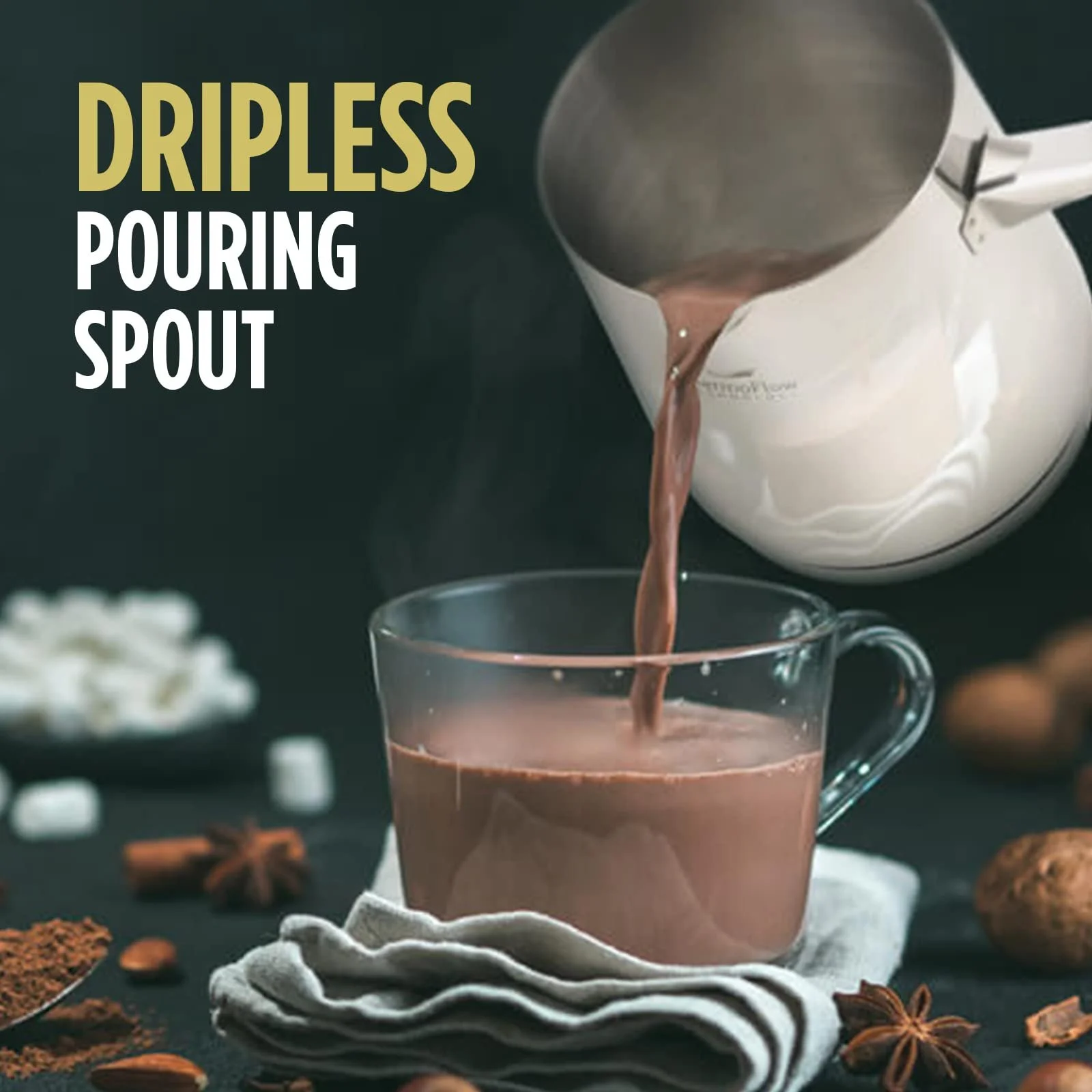 Турка ROSMARINO Stainless Steel 300 мл, фото №6 Турка ROSMARINO Stainless Steel 300 мл, фото №6