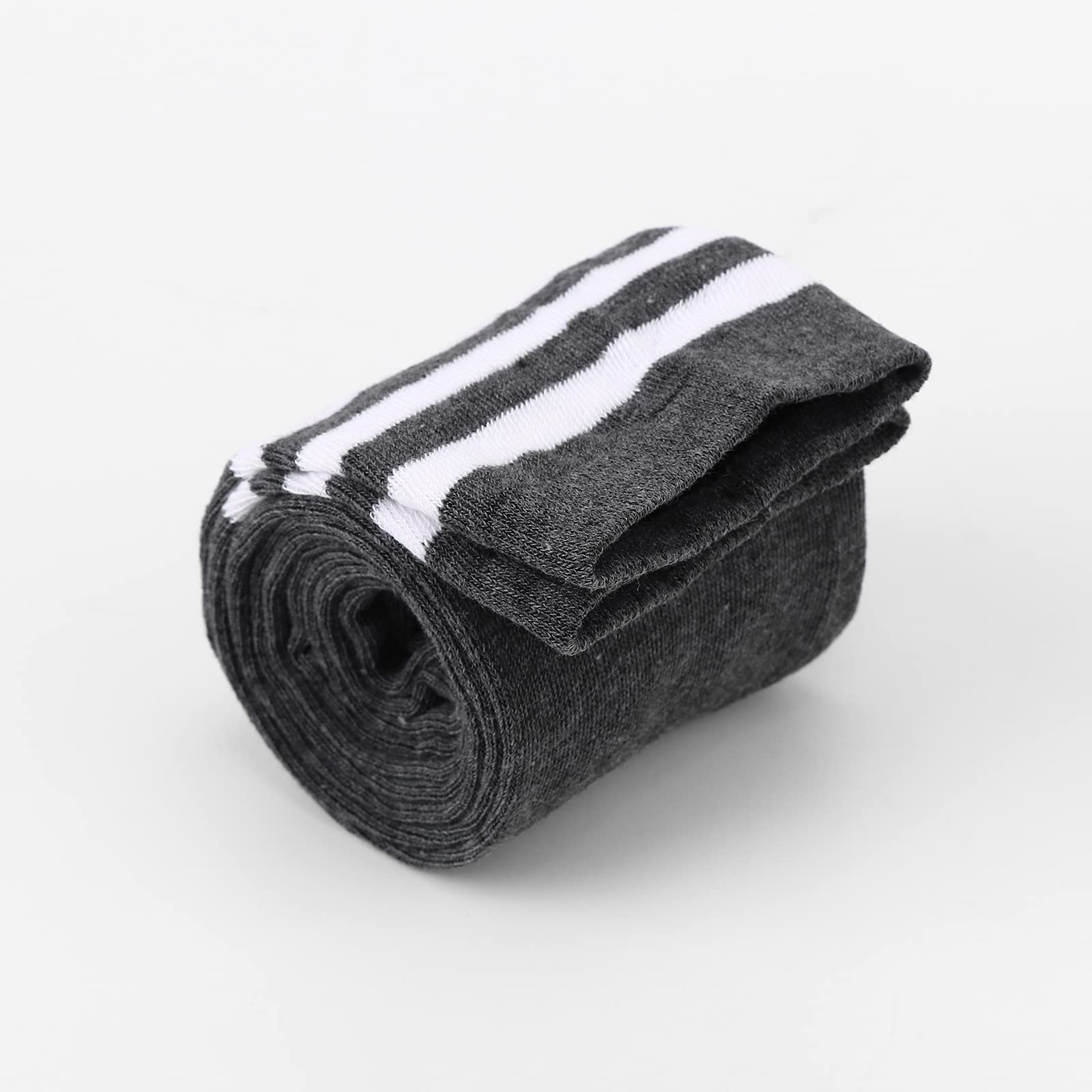 Женские носки DRESHOW Длинные выше колена Гетры в полоску, фото №4