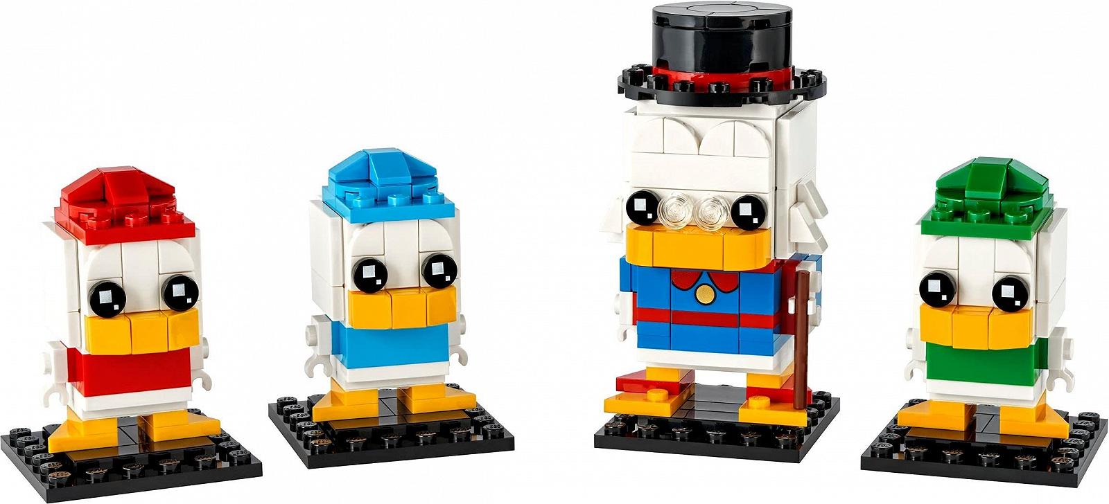 Блоки LEGO Disney BrickHeadz 40477 Дагоберт Дак, Тік, Так і Трек, фото №1 Блоки LEGO Disney BrickHeadz 40477 Дагоберт Дак, Тік, Так і Трек, фото №1