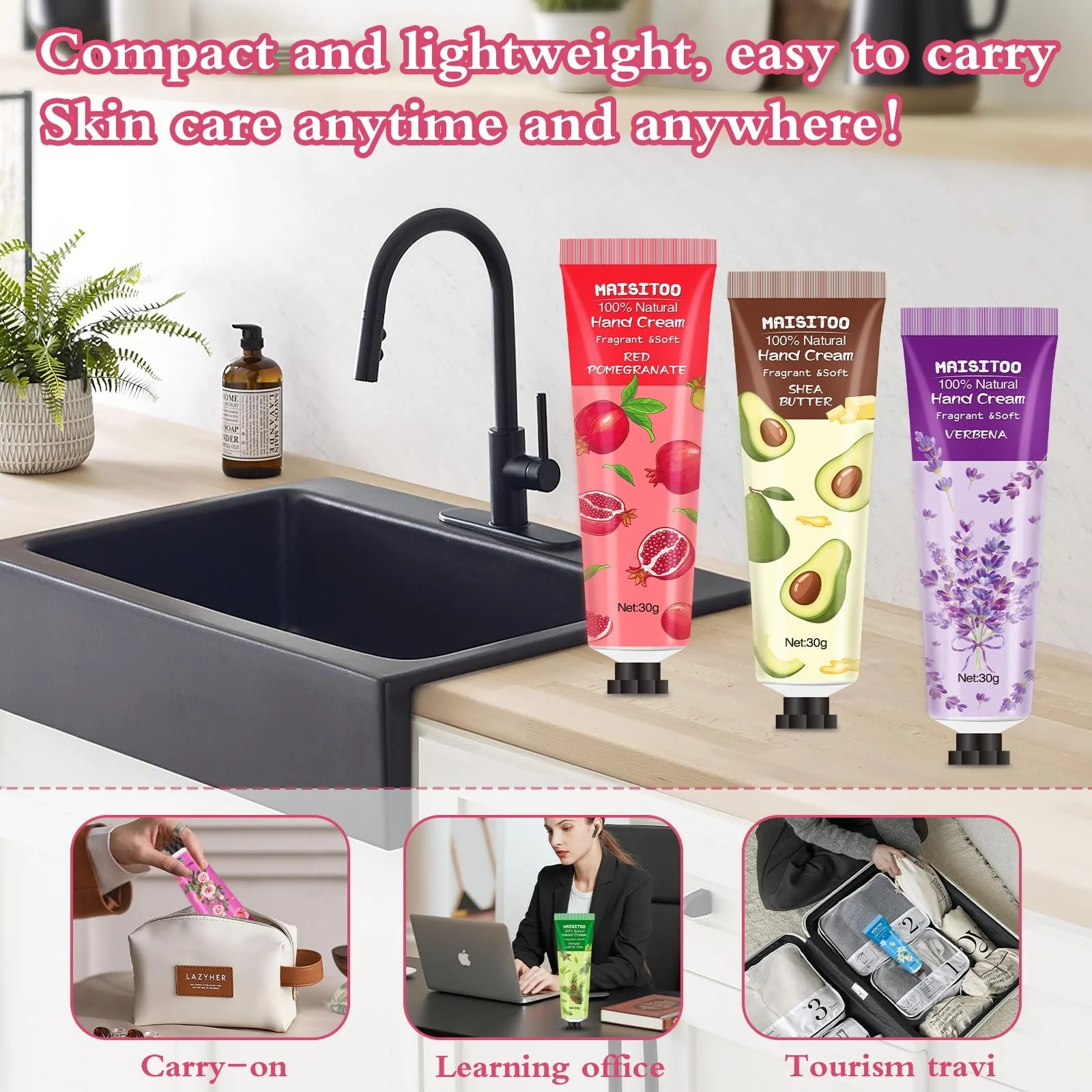 Набір кремів для рук 12 шт Міні крем для рук, фото №6