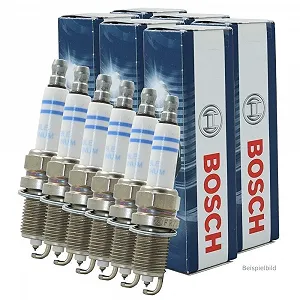Свічка запалювання BOSCH 0 242 135 510 Double Platinum для AUDI PORSCHE SAAB VOLVO VW - Фото 1