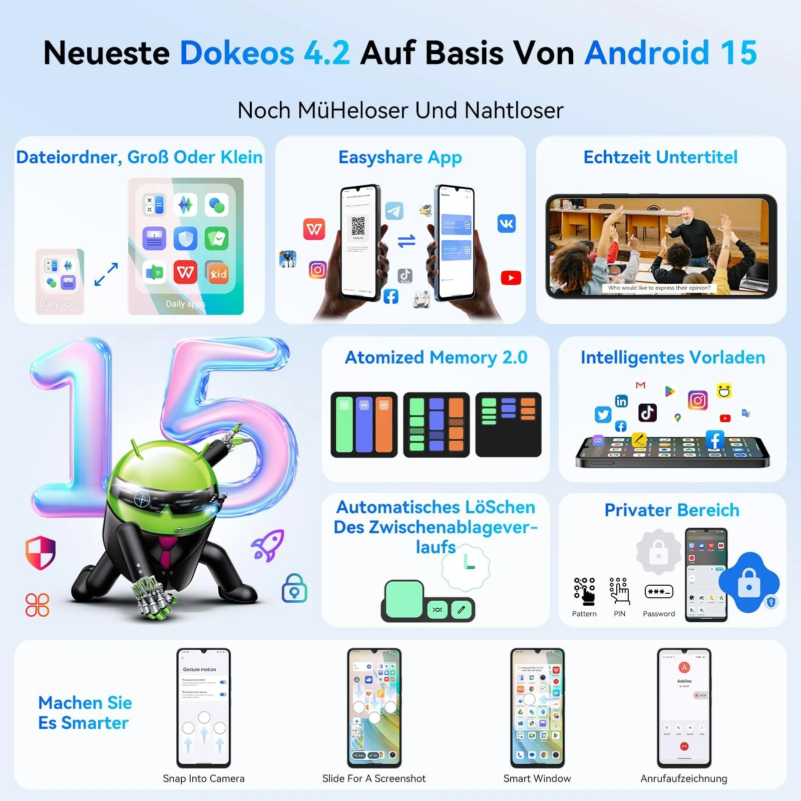 Смартфон Blackview Shark 6 AI 5G 12 ГБ + 128 ГБ Черный, фото №5