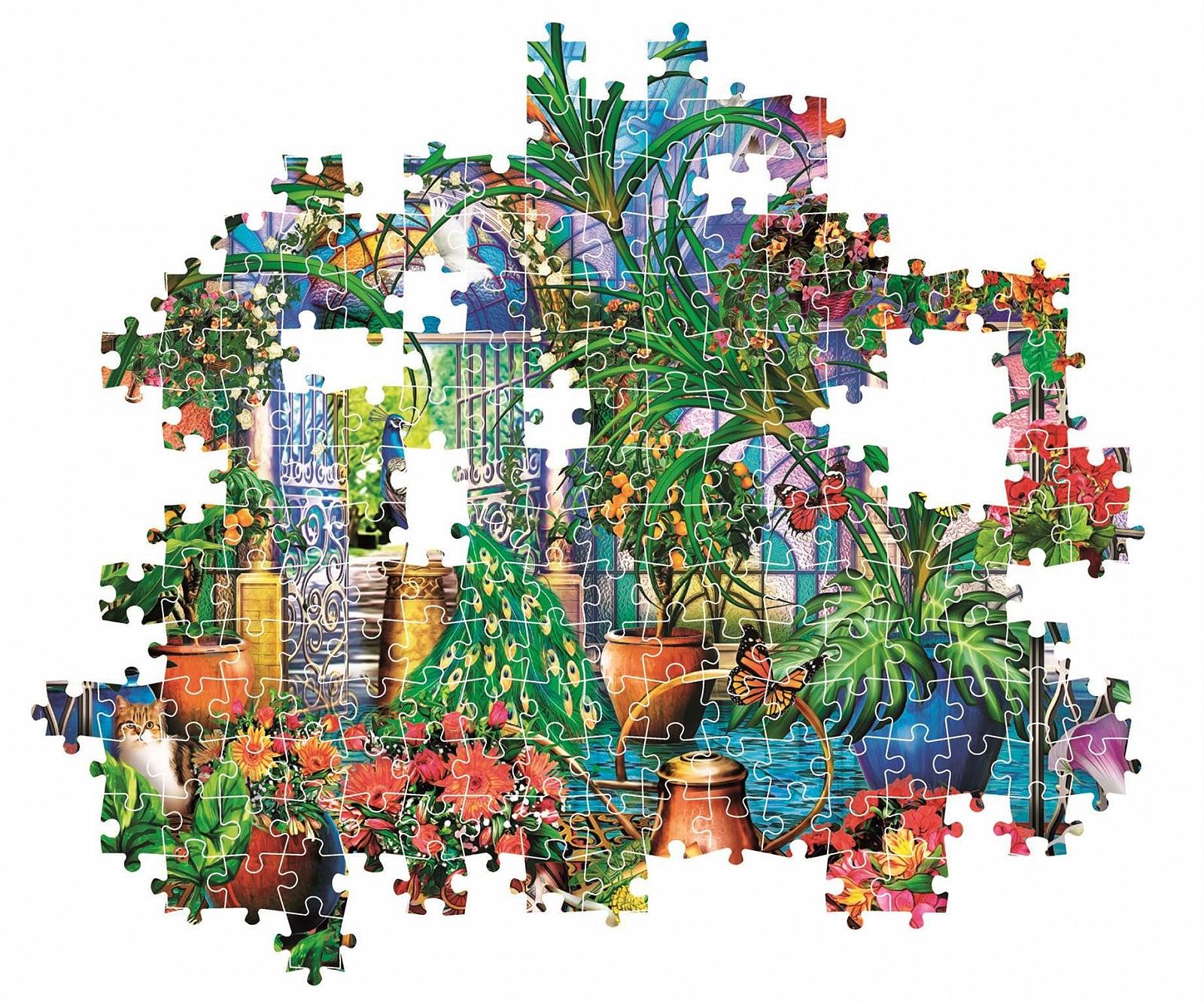 Пазл Clementoni Puzzle Collection The Greenhouse Caretakers 500 деталей компактная коробка 35579, фото №6 Пазл Clementoni Puzzle Collection The Greenhouse Caretakers 500 деталей компактная коробка 35579, фото №6