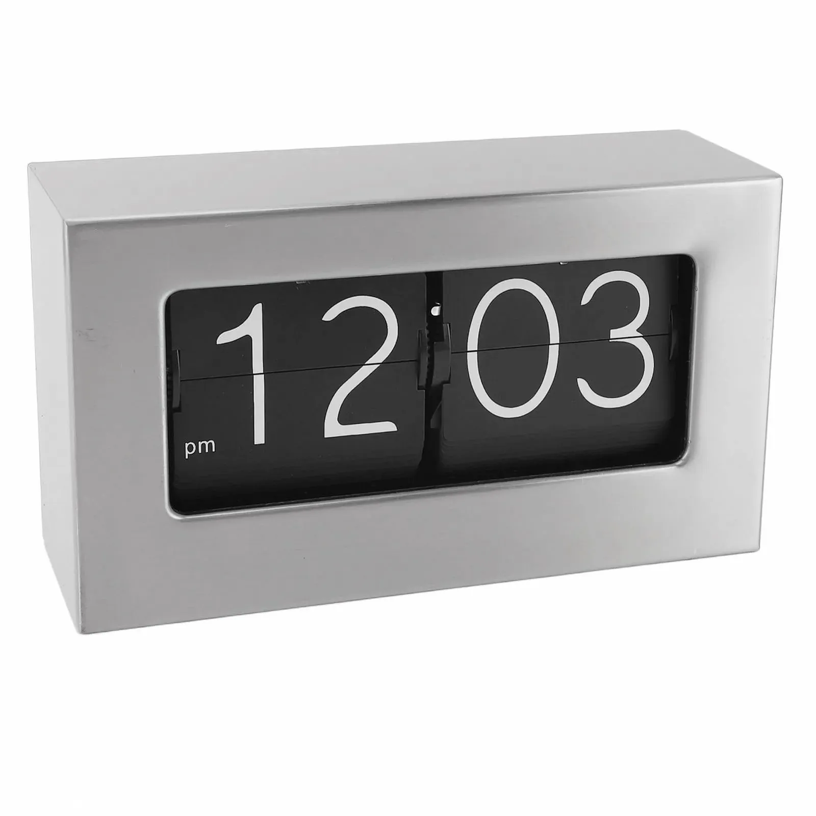 Настільний годинник Retro Storm 70 мм, складаний, чорний, фото №6