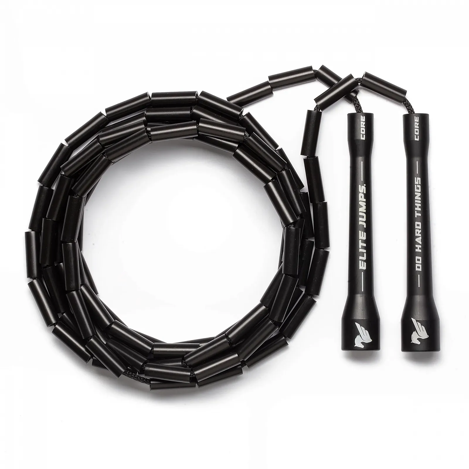 Скакалка Elite Jumps Beaded Jump Rope Adjustable Unbreakable Handles Shatterproof Beads, фото №1 Скакалка Elite Jumps Beaded Jump Rope Adjustable Unbreakable Handles Shatterproof Beads, фото №1