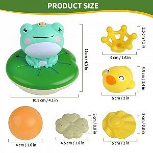 Игрушка для ванны Лягушка synthetic.ua - Фото 1