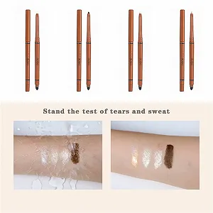 Карандаш-Тени M Cosmetic Silkworm Rotate Pen Lying Cushion Eyeliner Pencil Eye Shadow Cream Impregnation Glitter Cosmetic Liner Eye Цвет B, One Size synthetic.ua - Фото 1