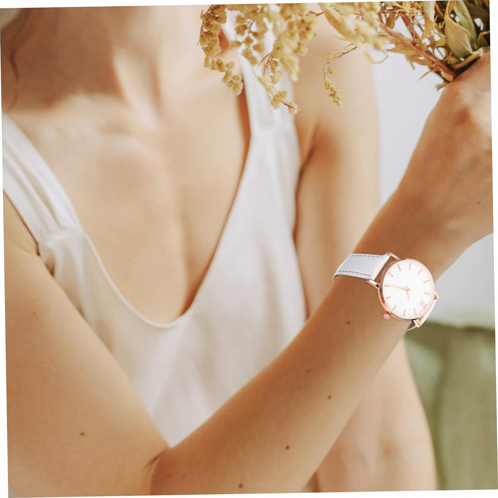 Женские часы OATIPHO Белый, фото №6