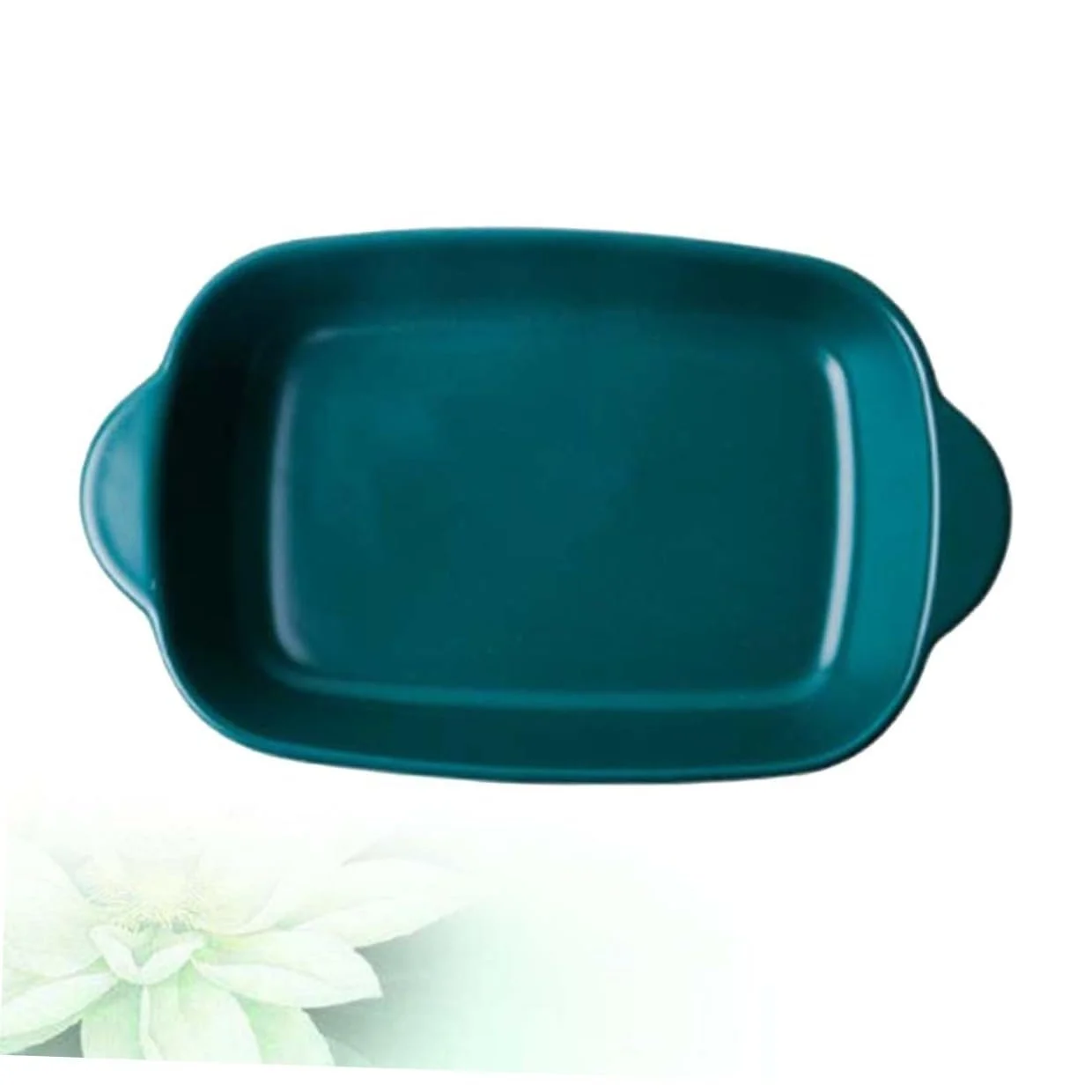 Форма для запікання Toyvian керамічна з ручкою термостійка зелена, фото №7