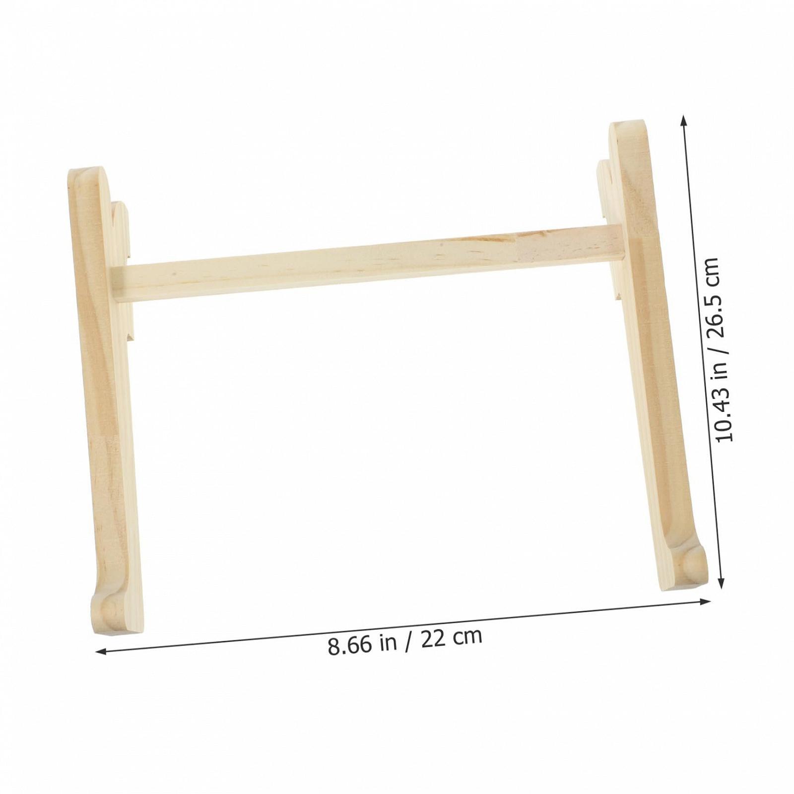 Підставка для ноутбука Дерев'яна Ергономічна Вертикальна, фото №2