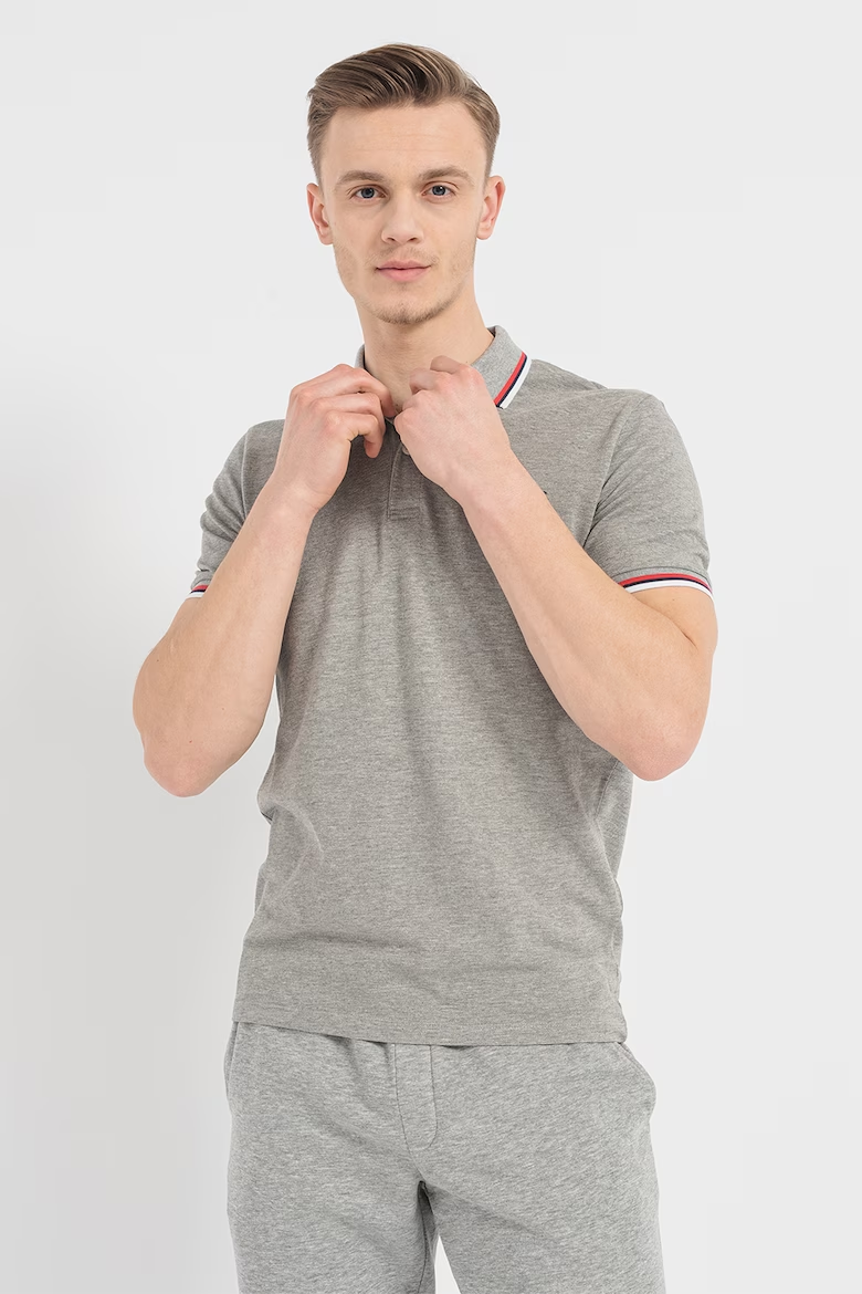 Поло Jack&Jones 12221012 Melange Серый M, фото №5