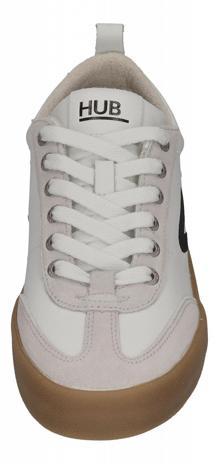 Кросівки HUB Footwear Miami Чоловічі Білий Чорний Gum, фото №5