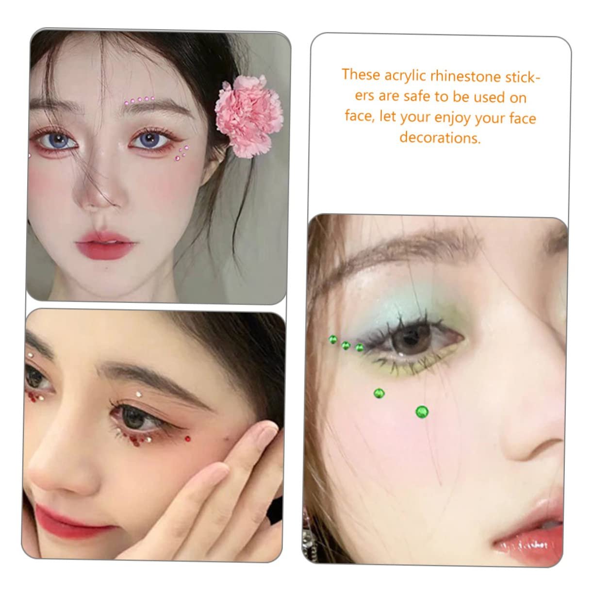 Стразы Beavorty 30 листов Самоклеящиеся камни, фото №9