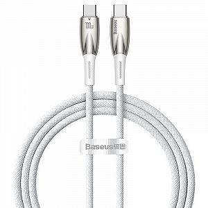 Дата кабель Baseus Glimmer Series Fast Charging Type-C to 100W 1m CADH00070 - Фото 1