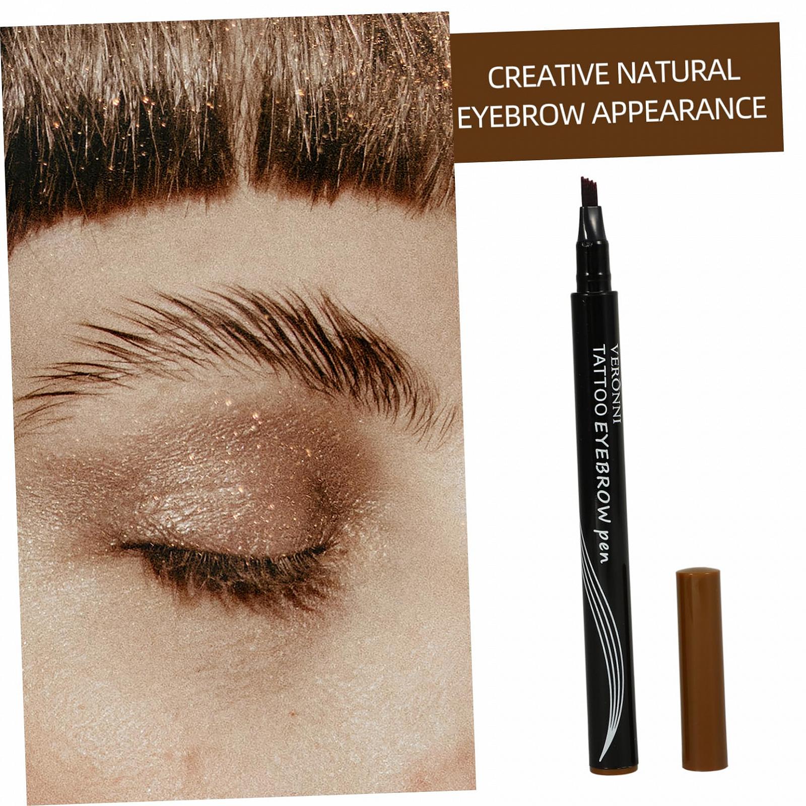 Рідкий олівець для брів minkissy Чотиризубий Потовидкий, фото №7 Рідкий олівець для брів minkissy Чотиризубий Потовидкий, фото №7