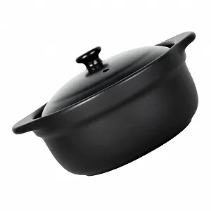 Каструля-керамічний горщик PartyKindom для супів та рисових страв термостійка - Фото 1