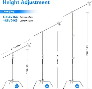 Штатив для студійного світла/софтбоксу NEEWER Pro ST-C-CB Срібний ціна на synthetic.ua - Фото 1 Штатив для студійного світла/софтбоксу NEEWER Pro ST-C-CB Срібний synthetic.ua - Фото 1