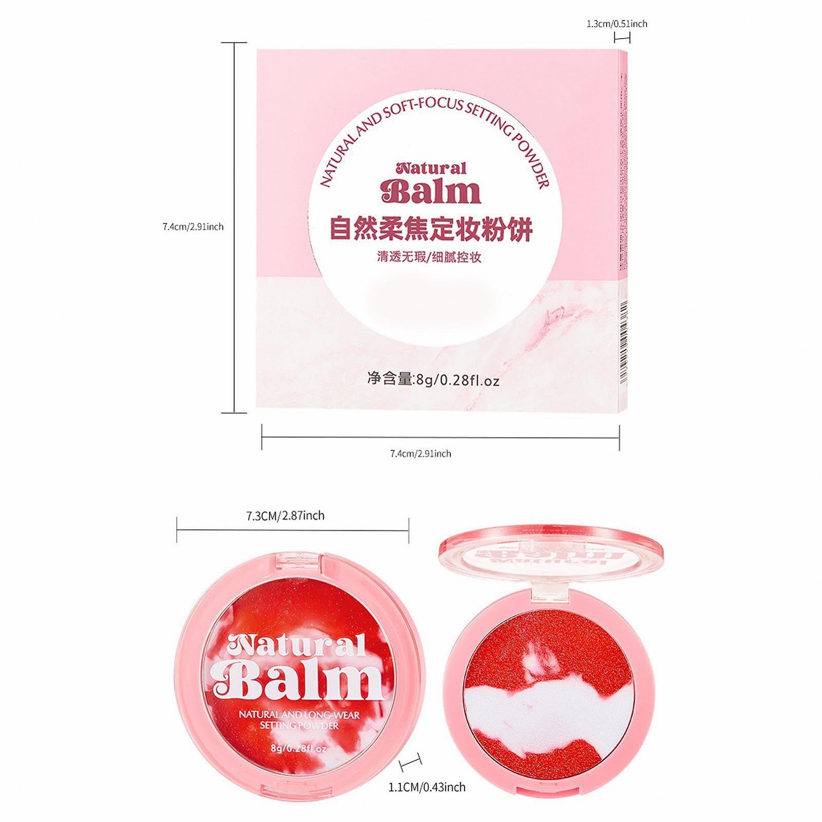 Пудра для обличчя Waterproof Poreless Oil Control Loose Matte Durable, фото №6