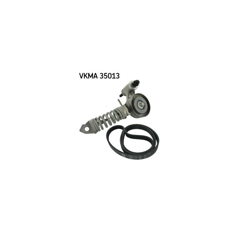Комплект поліклинового ременя SKF VKMA 35013 для OPEL VAUXHALL CHEVROLET BUICK (SGM), фото №1