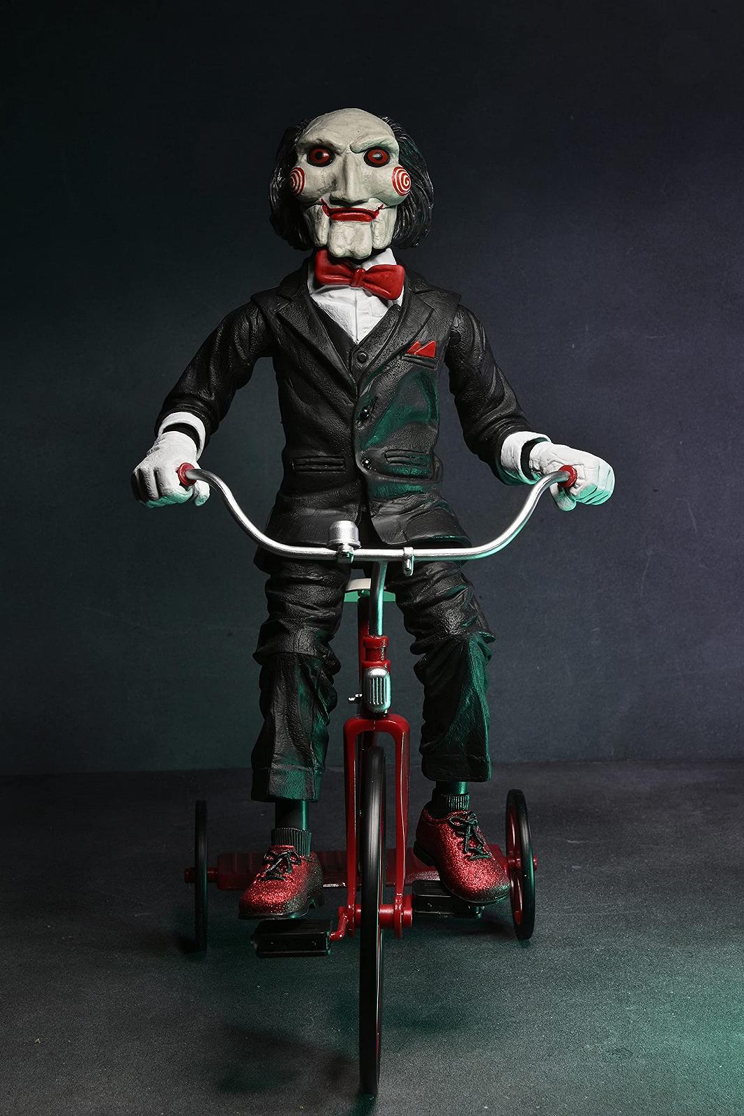 Фігурка NECA Saw Puppet З триколісним велосипедом Стрічка Звук, фото №6