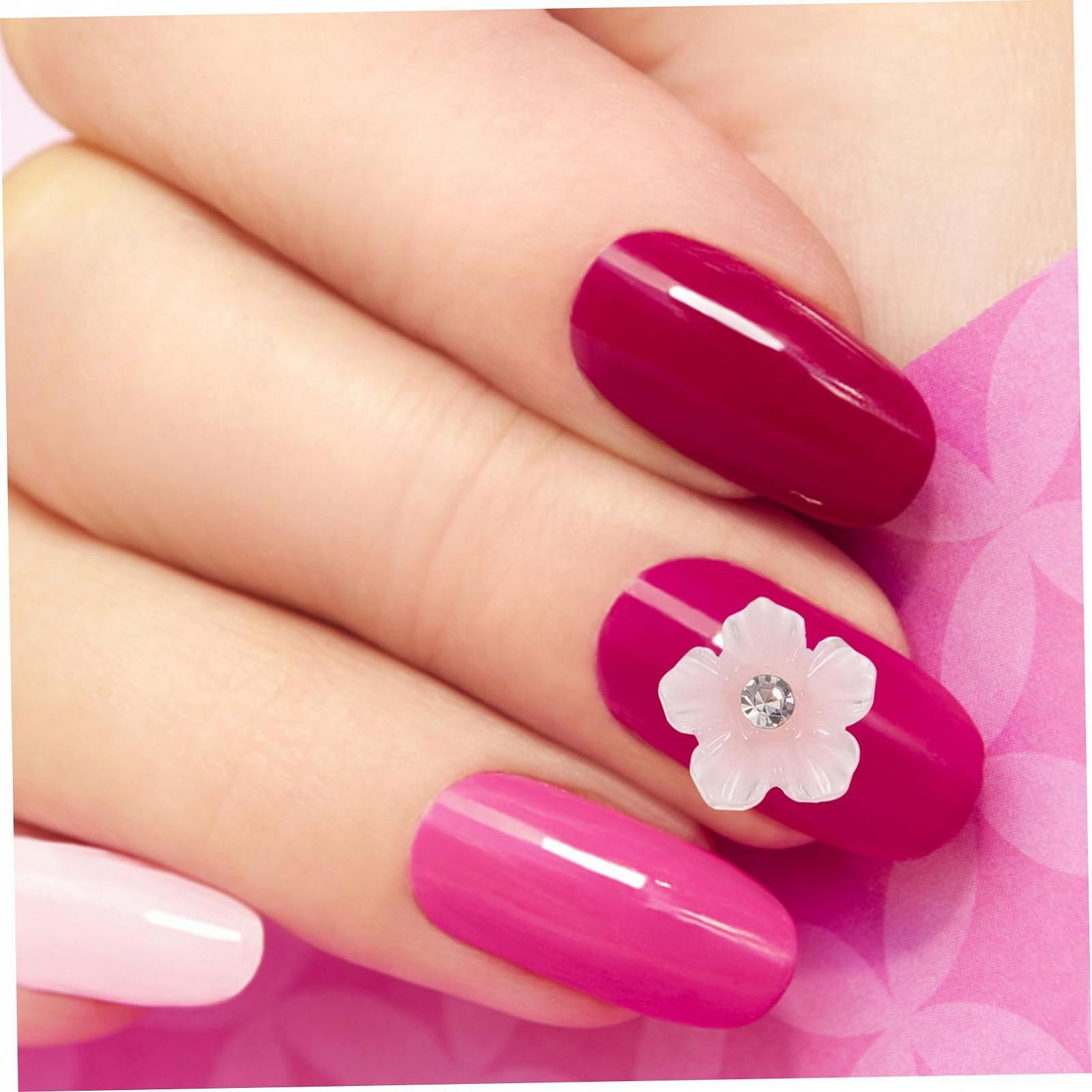 Украшения для ногтей Цветы FRCOLOR 4 шт. Ледяные цветы Стразы, фото №9