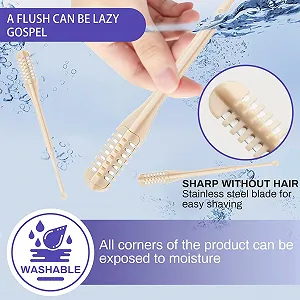 Тример Miioto для носа Подвійний 2-в-1 з вушним стрижнем без живлення 10 шт. synthetic.ua - Фото 1