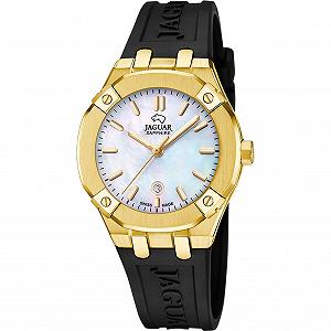 Жіночий Годинник JAGUAR Diplomatic J1018/2 Золотистий Сталевий корпус - Фото 1