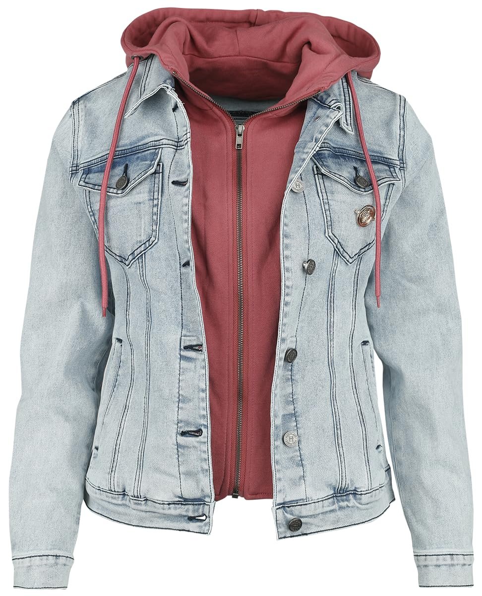 Джинсовая куртка Harry Potter Hermine женская, вываренный деним, фото №3 Джинсовая куртка Harry Potter Hermine женская, вываренный деним, фото №3