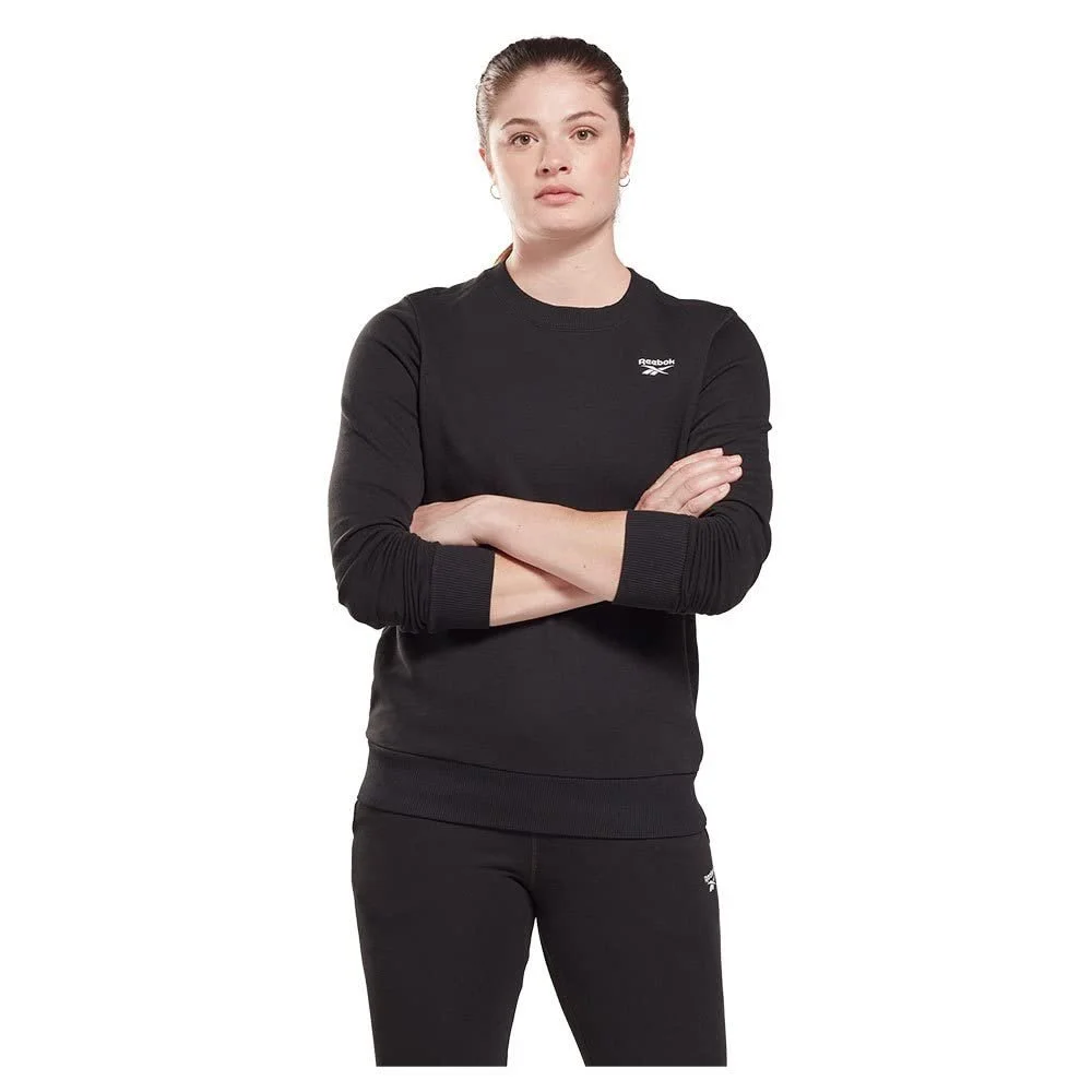 Женский свитшот Reebok Identity Small Logo French Terry Crew с длинными рукавами, фото №1
