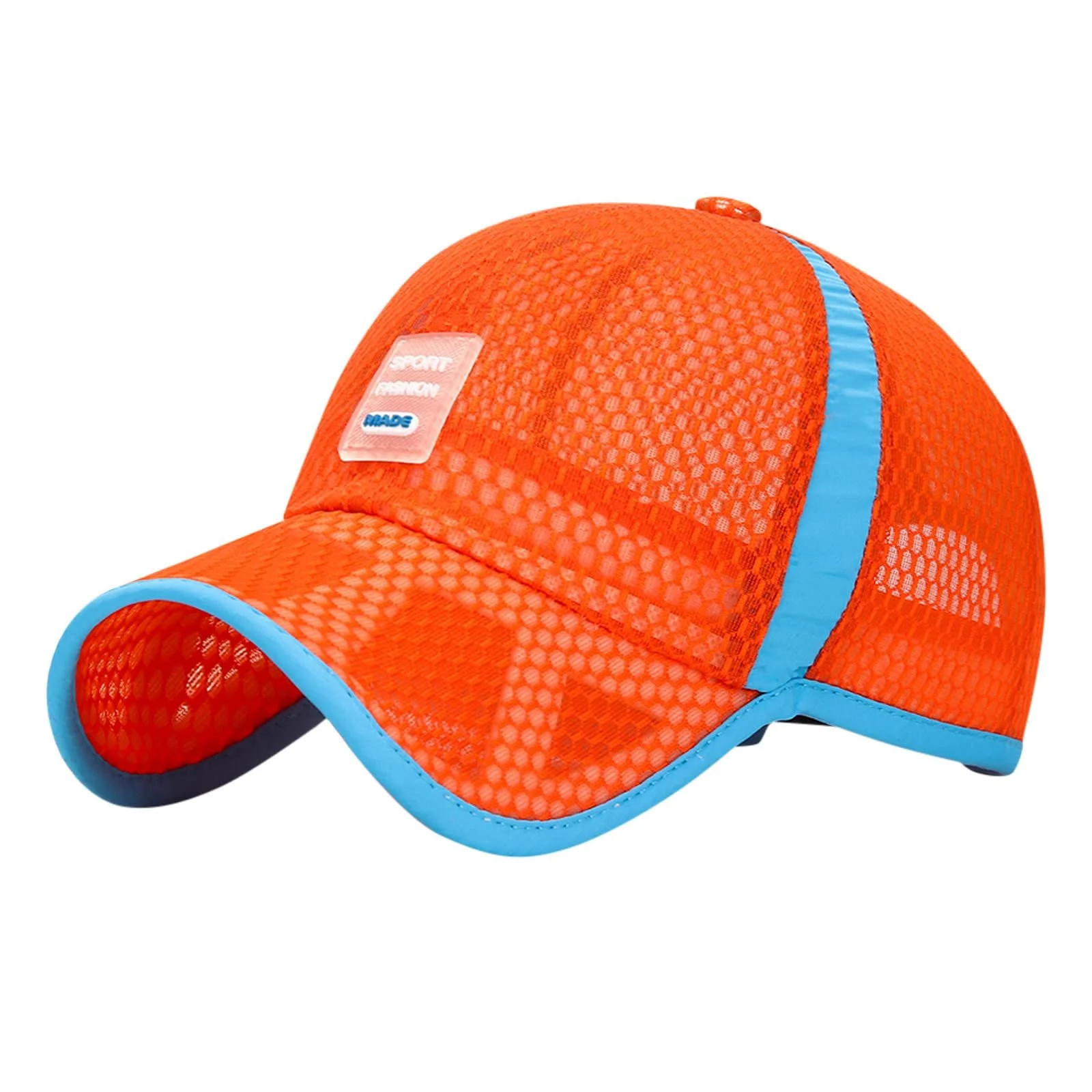 Бейсболка Orbgons дитяча бавовняна регульована з плоским козирком, фото №1