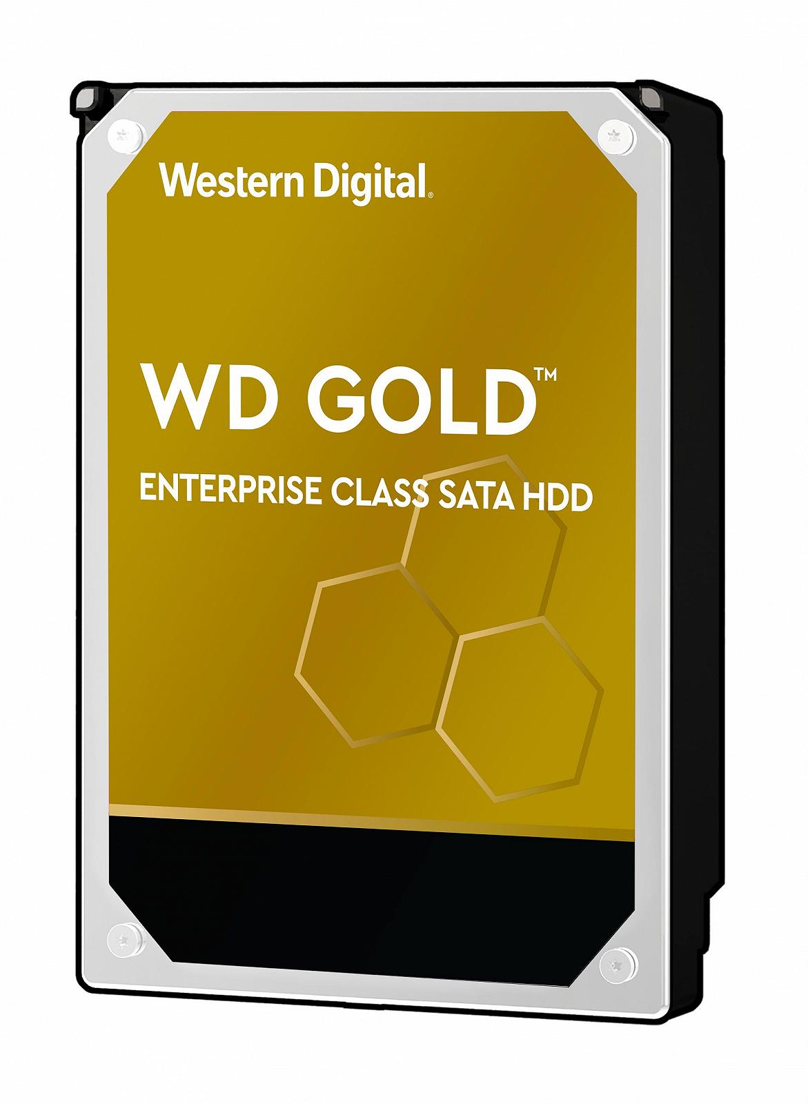 Внутрішній жорсткий диск Western Digital 8TB 3.5" SATA 3.0 7200 256MB gold WD8004FRYZ, фото №1