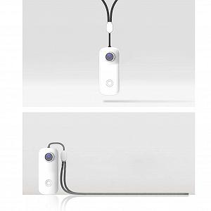 Екшн-камера Huairdum Haustierkamera Легка маленька Action-Екшн-камера магнітна для підвішування White synthetic.ua - Фото 1