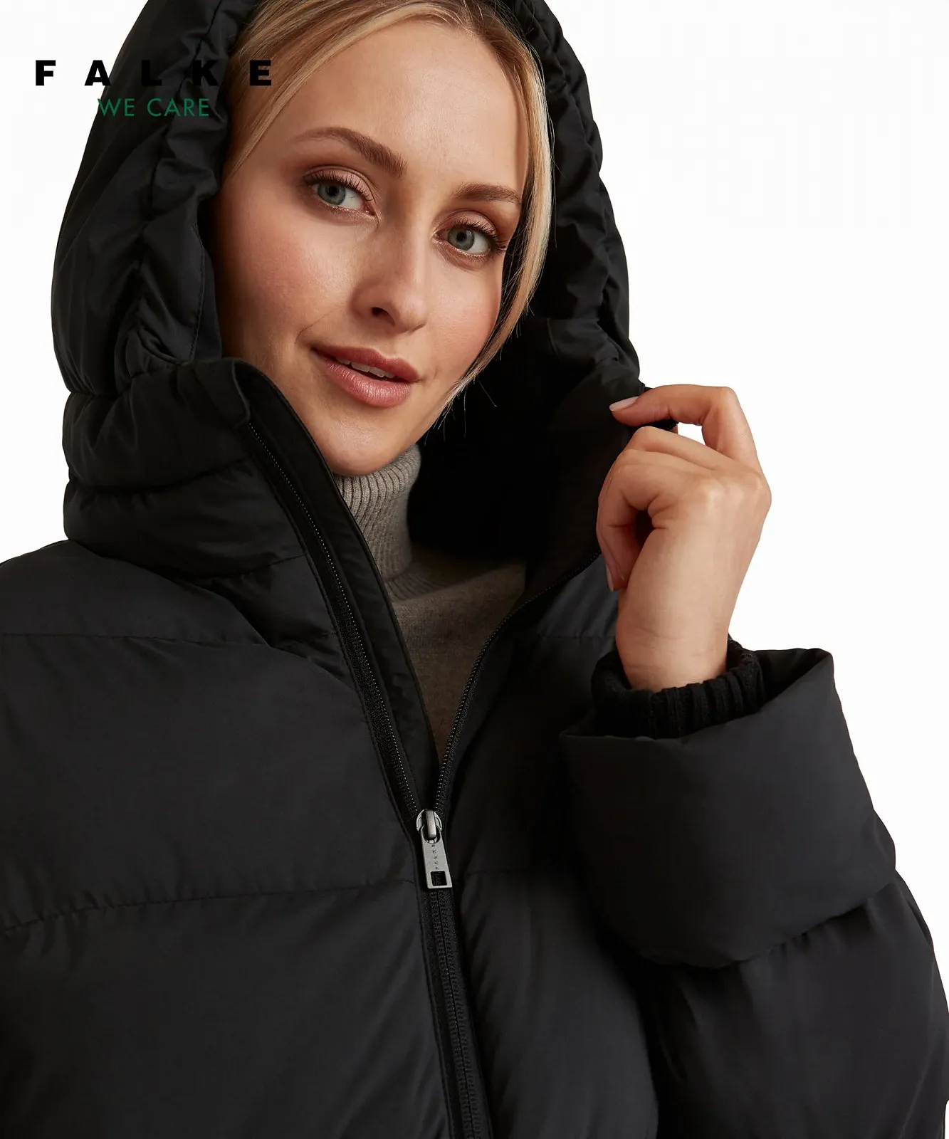 Пуховик FALKE Жіночий Теплий Вітрозахисний З Підкладкою Дихаючий Швидковисихаючий З Перероблених Матеріалів, фото №4 Пуховик FALKE Жіночий Теплий Вітрозахисний З Підкладкою Дихаючий Швидковисихаючий З Перероблених Матеріалів, фото №4