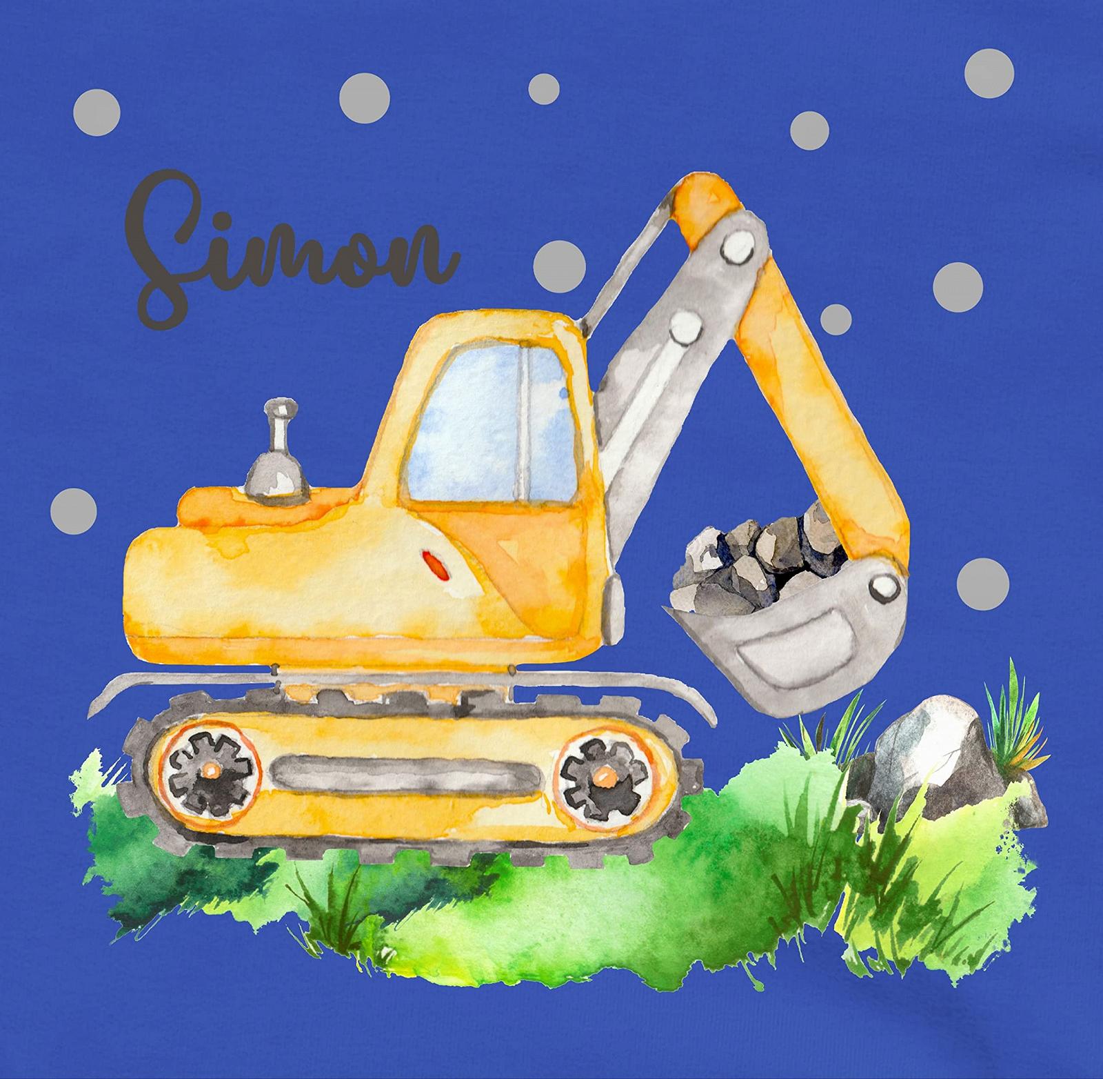 Дитяча Толстовка Shirtracer Digger I Digger Driver Подарунок з іменем, фото №2