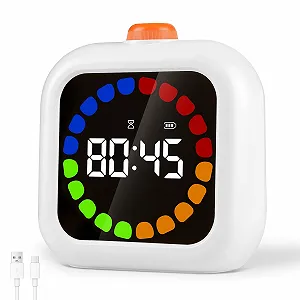 Визуальный таймер Pomodoro Cuteefun 99 минут аккумуляторный - Фото 1