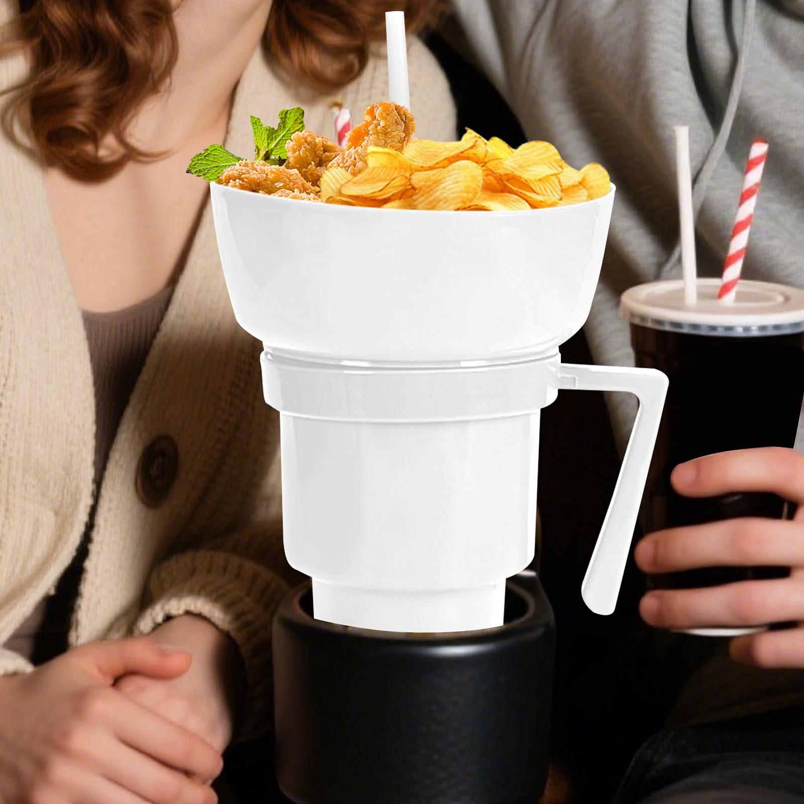 Контейнер для напоїв та снеків з соломинкою, фото №7