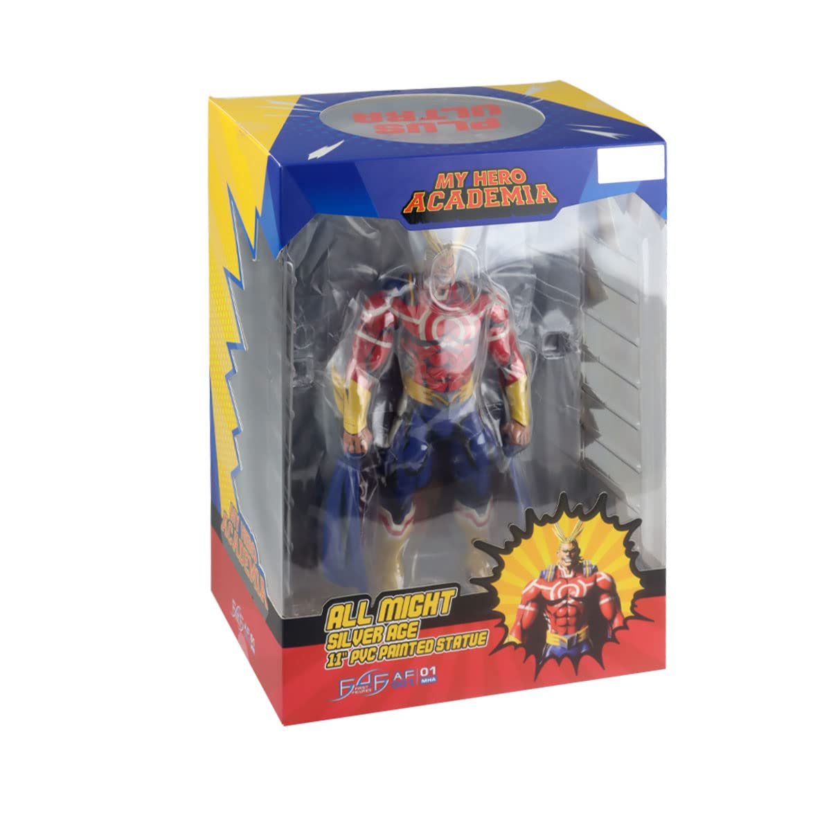 Статуя ПВХ All Might: Silver Age (з рухомими руками) My Hero Academia F4F, 28 см, фото №7