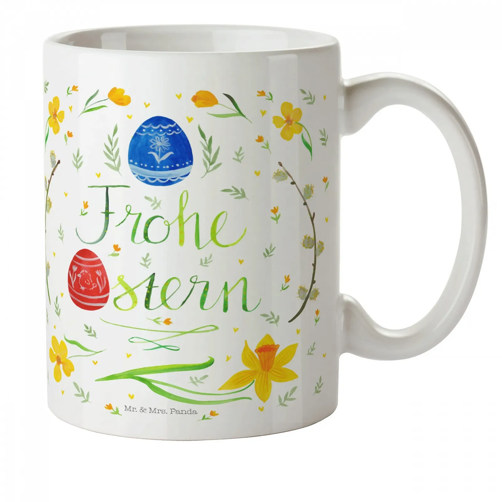 Детская кружка Mr. & Mrs. Panda Пасха Счастливой Пасхи, фото №1