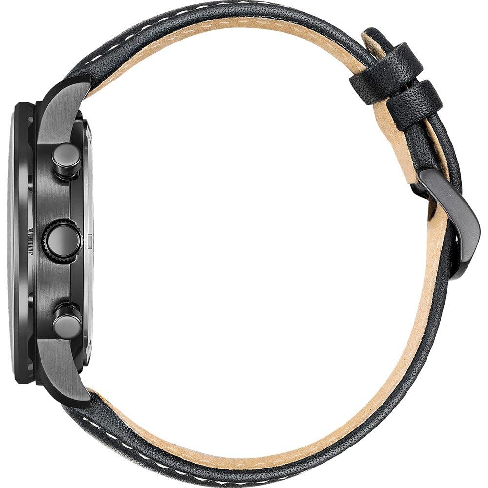 Часы Аналоговые CITIZEN CA4505-21X Мужские Кожаный Ремешок Зеленый Стандартный размер, фото №3 Часы Аналоговые CITIZEN CA4505-21X Мужские Кожаный Ремешок Зеленый Стандартный размер, фото №3