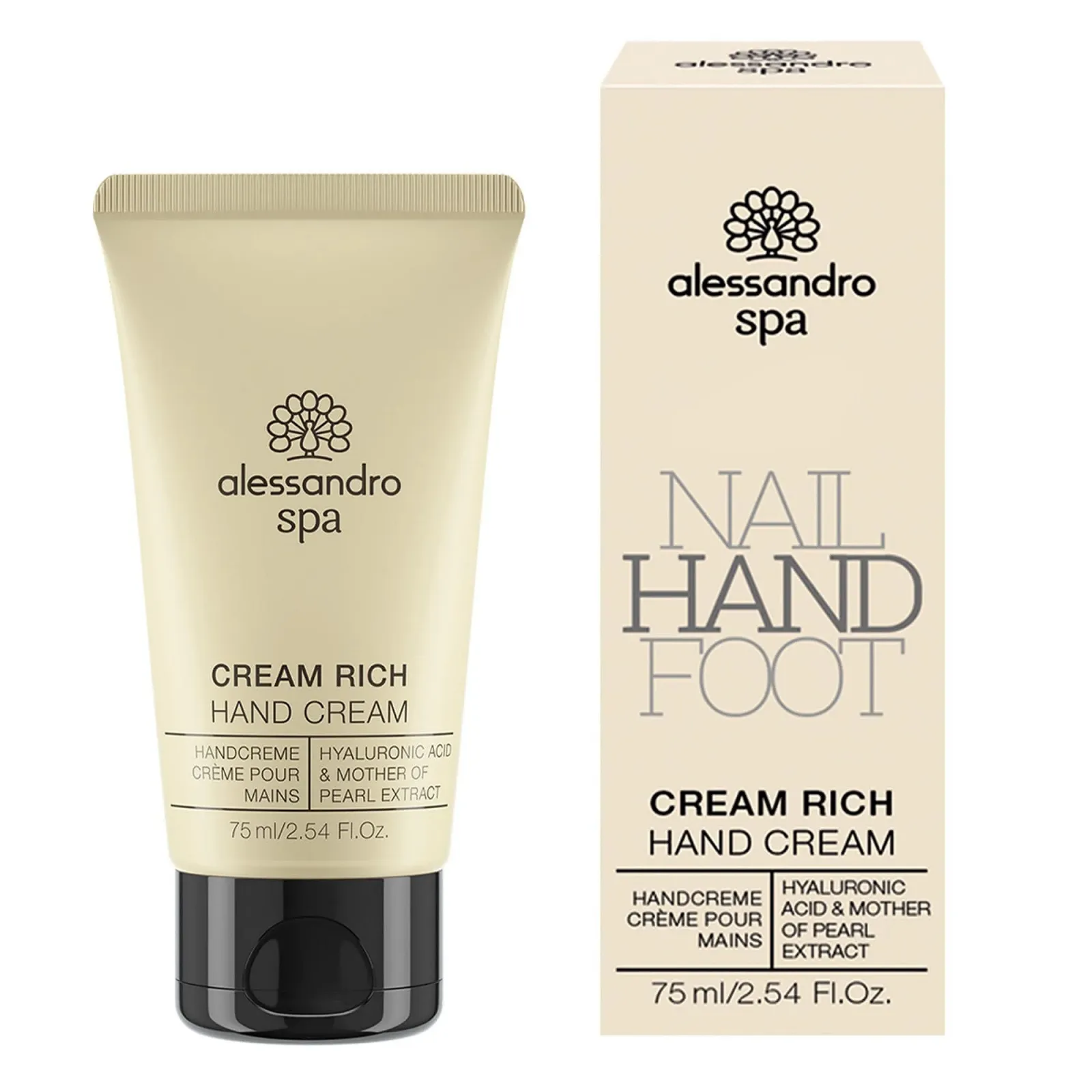 Крем alessandro Spa Rich - Насичений антивіковий крем для рук для сухої та пошкодженої шкіри рук, 75 мл, фото №1