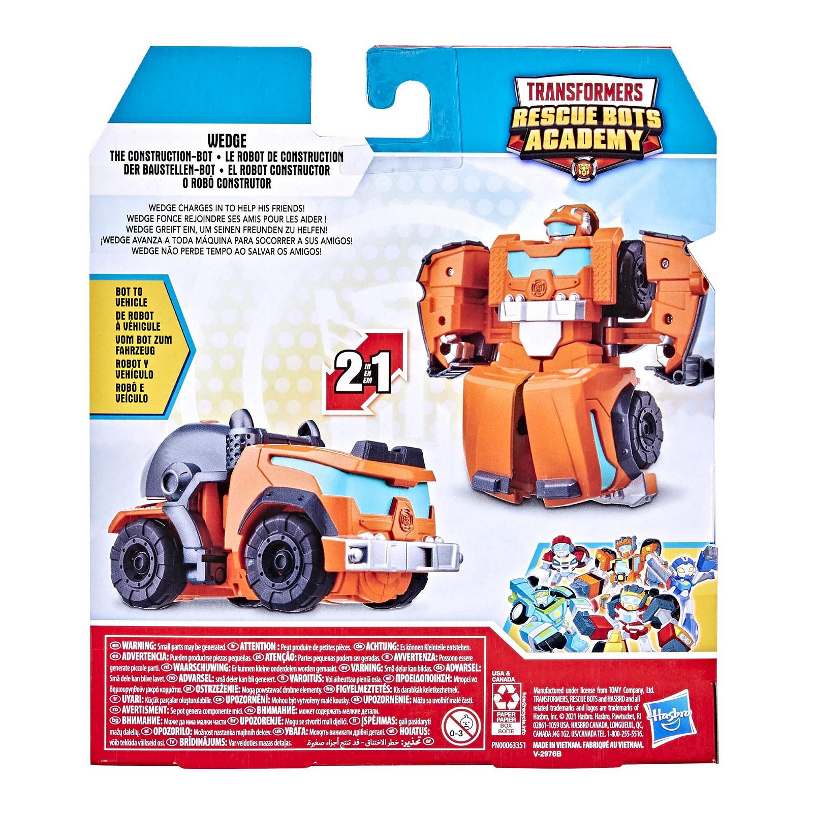 Фигурка Transformers Rescue Bots Academy Wedge Le Robot Construction, 11 см, фото №5