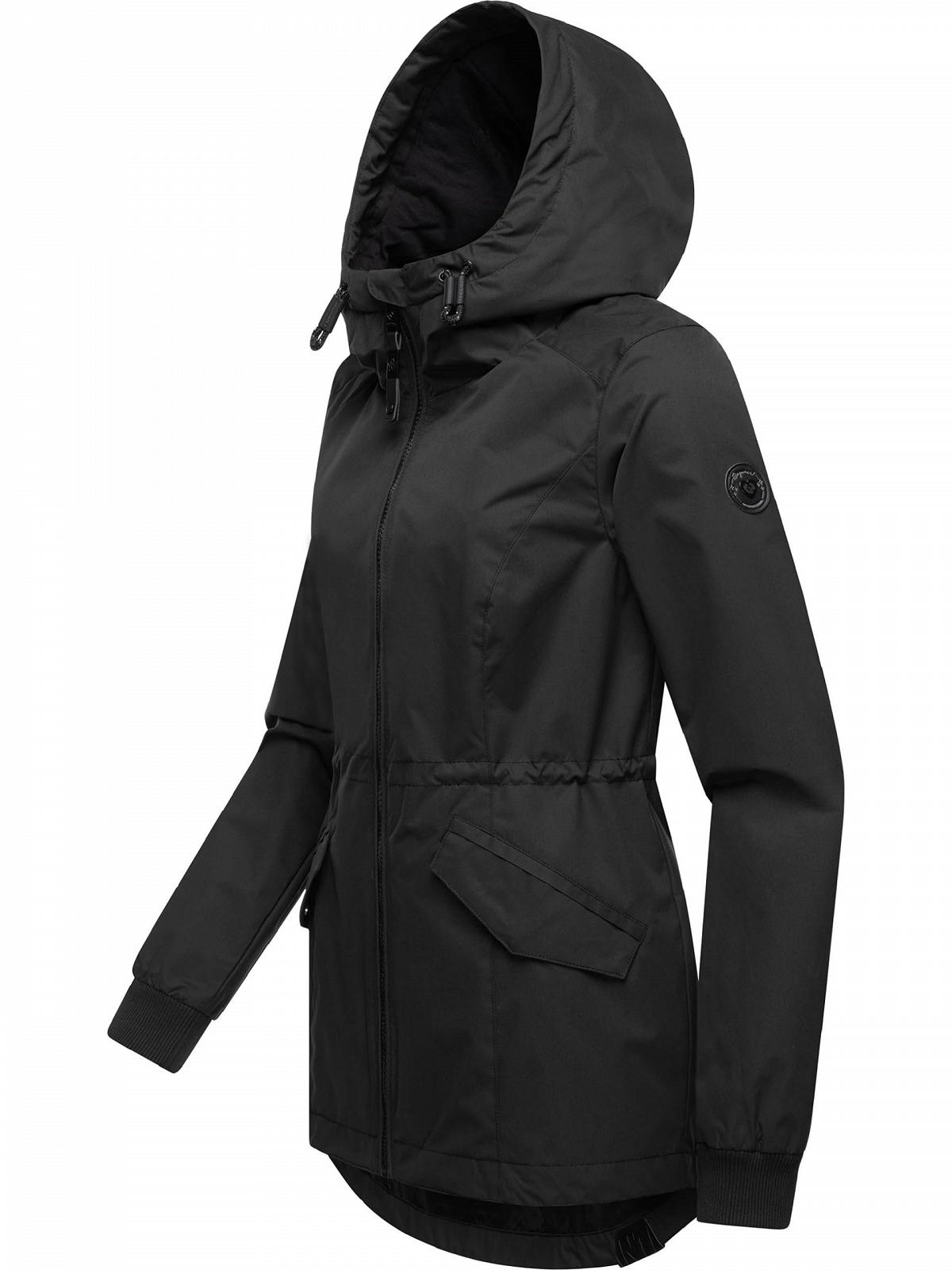 Переходная куртка Ragwear Dowey A YOUMODO Легкая Женская Короткая Водонепроницаемая Куртка для активного отдыха с кулиской на талии и капюшоном, фото №2