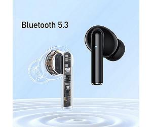 Бездротові Bluetooth навушники Awei T61 із зарядним боксом Чорний synthetic.ua - Фото 1
