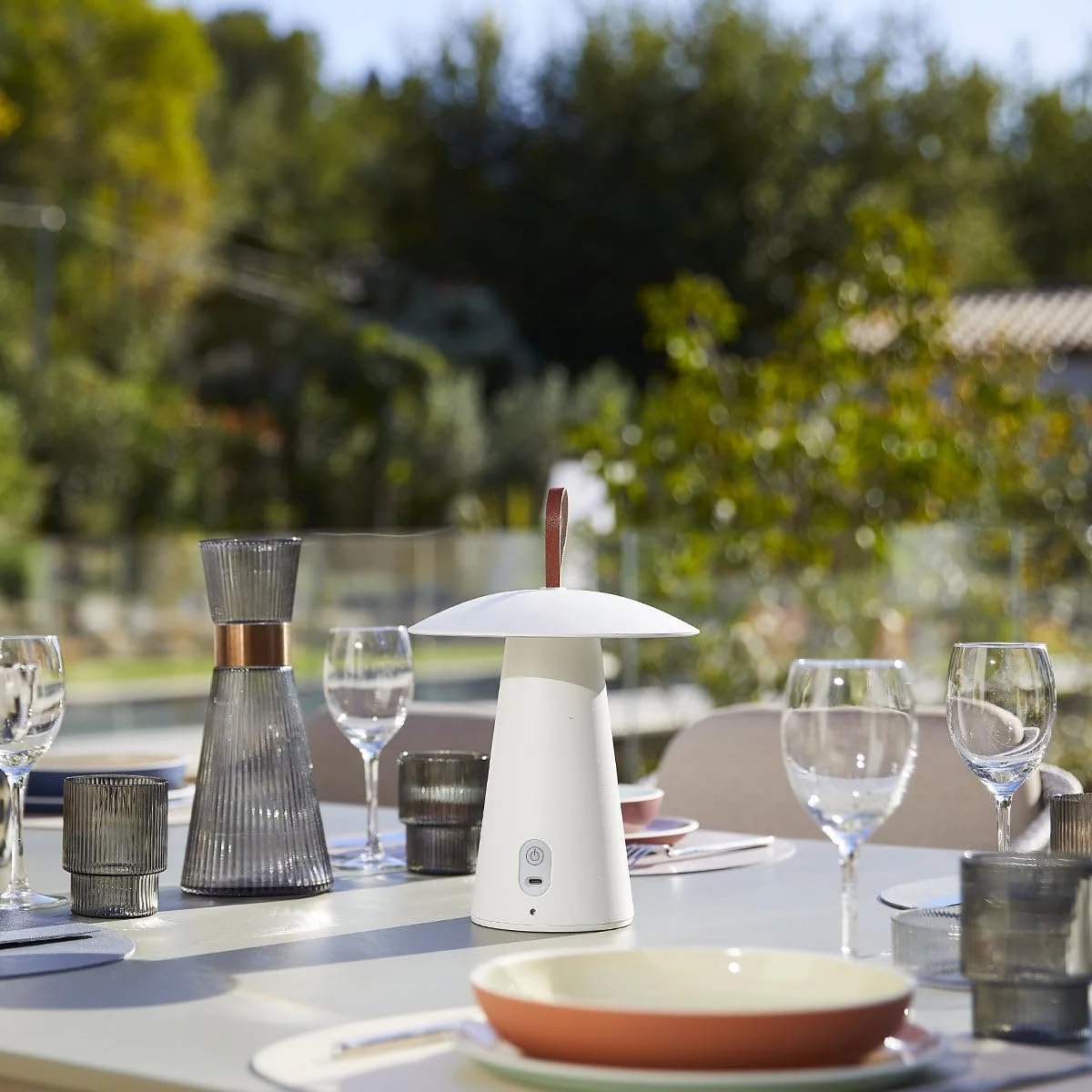 Настільна лампа Fungy Wireless LED H29 см, фото №4