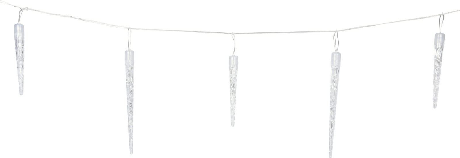 Гірлянда Spetebo XXL "Бурульки" 72 LED, 6,9 м, холодний білий, фото №2