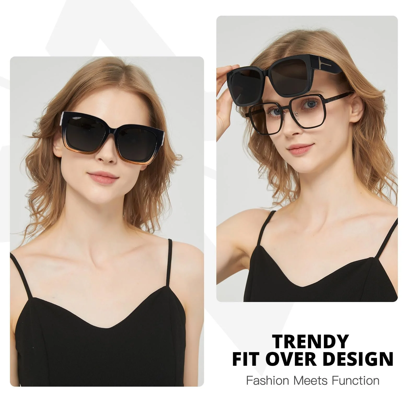 Солнцезащитные очки Поляризованные Myiaur, 2 шт, фото №2